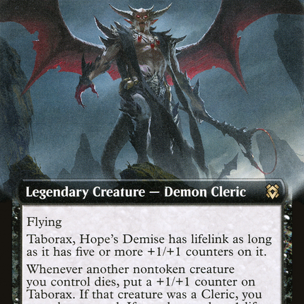 Taborax, Hope's Demise (Extended Art) [Zendikar Rising]