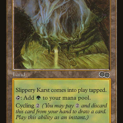 Slippery Karst [Urza's Saga]