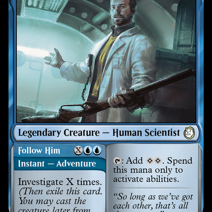 James, Wandering Dad // Follow Him [Fallout] Surge Foil