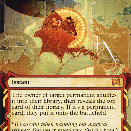 Chaos Warp (Showcase) [Strixhaven Mystical Archive]