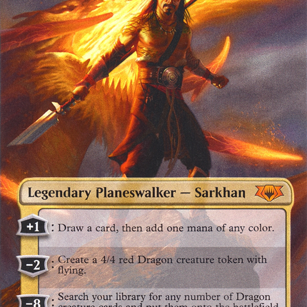 Sarkhan Unbroken (Borderless) [Mythic Edition] Foil