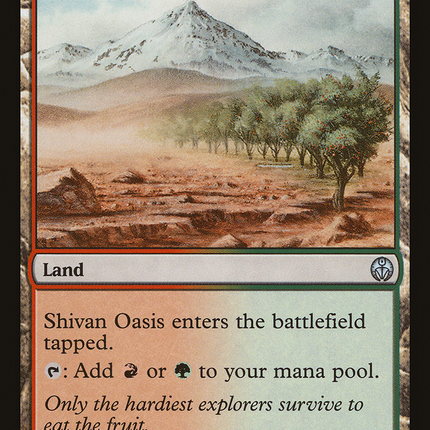 Shivan Oasis [Duel Decks: Phyrexia vs. the Coalition]