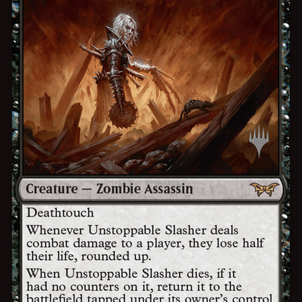 Unstoppable Slasher [Duskmourn: House of Horror Promos]