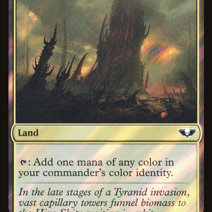 Command Tower [Warhammer 40,000 Commander] Surge Foil