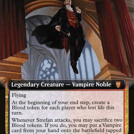 Strefan, Maurer Progenitor (Extended Art) [Crimson Vow Commander]