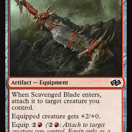 Scavenged Blade [Foundations Jumpstart] Foil