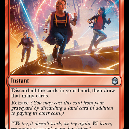 Decaying Time Loop [Doctor Who] Surge Foil