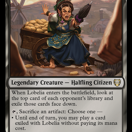 Lobelia, Defender of Bag End [Tales of Middle-earth Commander]