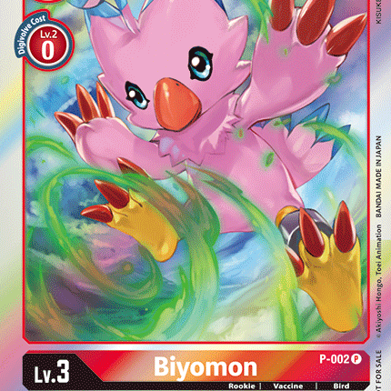 Biyomon [P-002] [Promotional Cards]