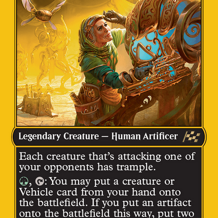 Oviya, Automech Artisan (First-Place Foil) [Aetherdrift] Foil