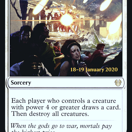 Shatter the Sky [Theros Beyond Death Promos] Prerelease Foil