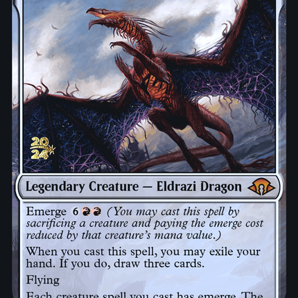 Herigast, Erupting Nullkite [Modern Horizons 3 Promos] Prerelease Foil