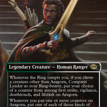 Aragorn, Company Leader (Borderless) [The Lord of the Rings: Tales of Middle-earth]