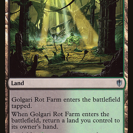 Golgari Rot Farm [Commander 2016]