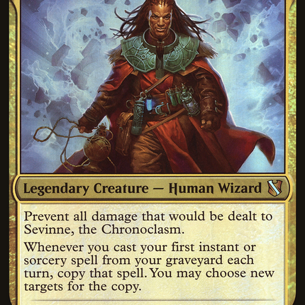 Sevinne, the Chronoclasm [Commander 2019 Oversized] Foil