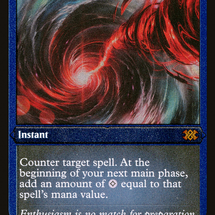 Mana Drain [Double Masters 2022] Etched Foil