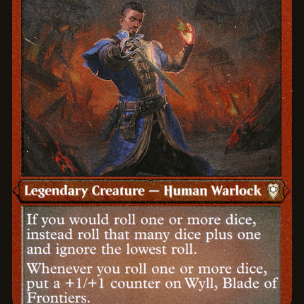 Wyll, Blade of Frontiers [Commander Legends: Battle for Baldur's Gate] Etched Foil
