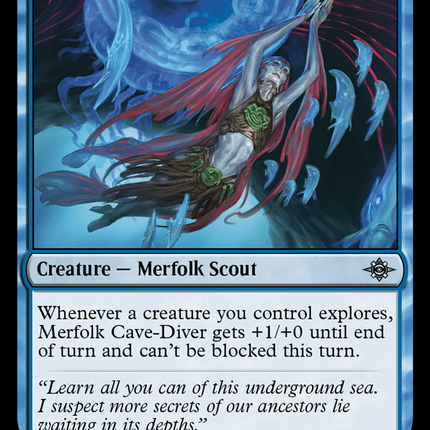 Merfolk Cave-Diver [The Lost Caverns of Ixalan]