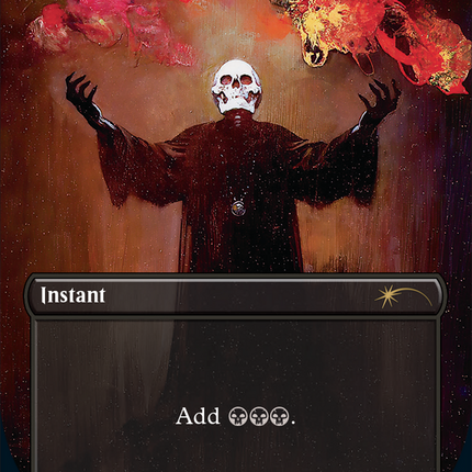 Dark Ritual (Borderless) [Secret Lair Drop]