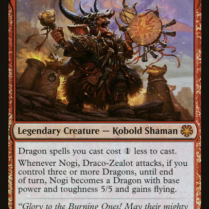 Nogi, Draco-Zealot [Game Night: Free-for-All] Foil
