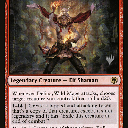 Delina, Wild Mage [Adventures in the Forgotten Realms Promos]