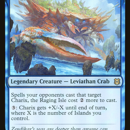 Charix, the Raging Isle [Zendikar Rising] Bundle Foil