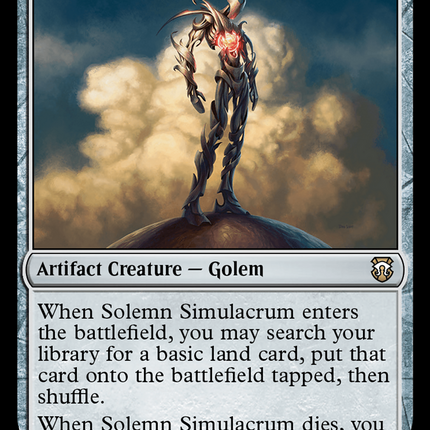Solemn Simulacrum [Modern Horizons 3 Commander]