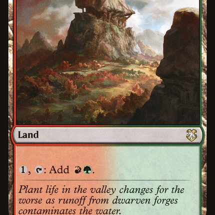 Mossfire Valley [Forgotten Realms Commander]