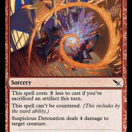 Suspicious Detonation [Murders at Karlov Manor]