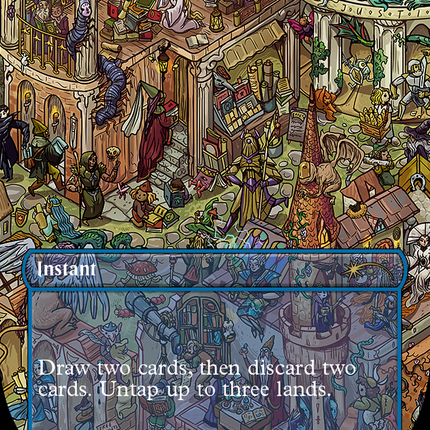 Frantic Search (Borderless) [Secret Lair Drop]