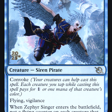 Zephyr Singer [March of the Machine Promos] Prerelease Foil
