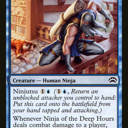 Ninja of the Deep Hours [Planechase 2012] Foil