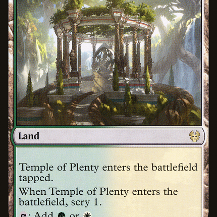 Temple of Plenty [Theros Beyond Death]