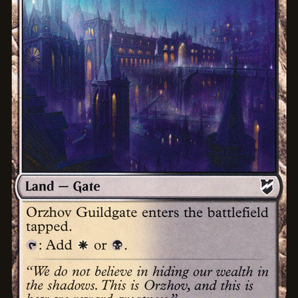 Orzhov Guildgate [Commander 2018]