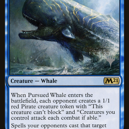Pursued Whale [Core Set 2021 Promos]