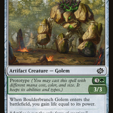 Boulderbranch Golem [The Brothers' War]