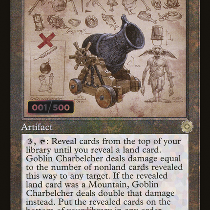 Goblin Charbelcher (Retro) [The Brothers' War Retro Artifacts] Serialized Foil