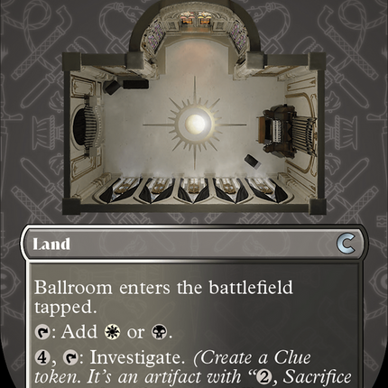 Ballroom (Borderless) [Ravnica: Clue Edition]