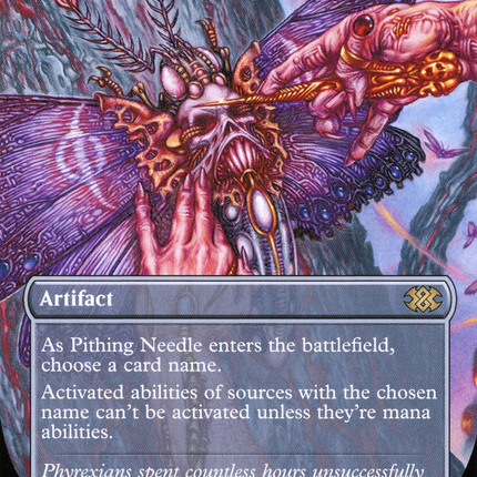 Pithing Needle (Borderless) [Double Masters 2022]