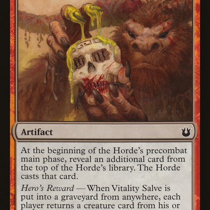 Vitality Salve [Battle the Horde]