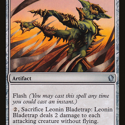 Leonin Bladetrap [Commander 2013]