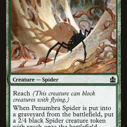 Penumbra Spider [Commander 2011]