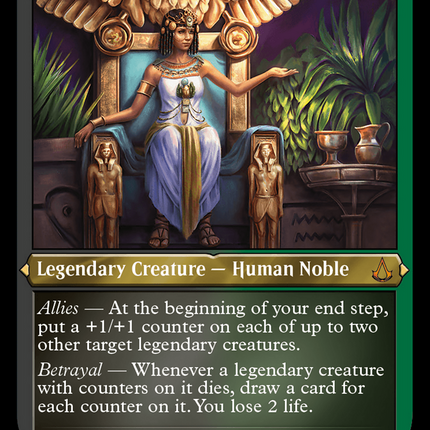 Cleopatra, Exiled Pharaoh [Assassin's Creed] Etched Foil