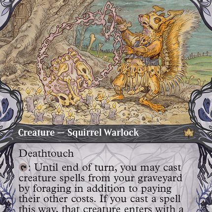Osteomancer Adept (Showcase) [Bloomburrow] Foil