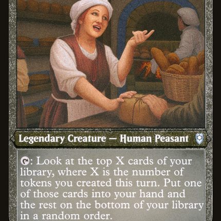 Ellyn Harbreeze, Busybody [Commander Legends: Battle for Baldur's Gate] Etched Foil