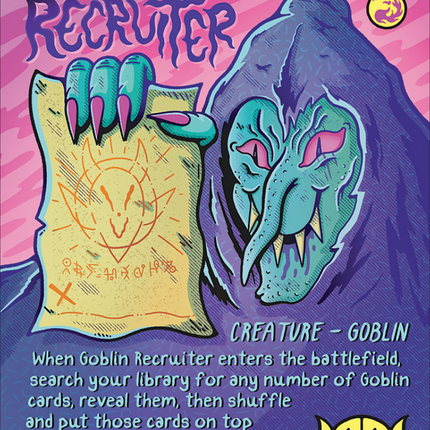 Goblin Recruiter (Borderless) [Secret Lair Drop]