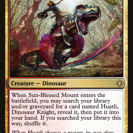 Sun-Blessed Mount [Ixalan] Foil