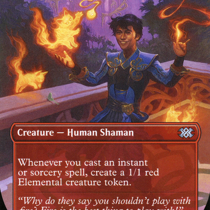 Young Pyromancer (Borderless) [Double Masters 2022]