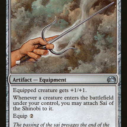 Sai of the Shinobi [Planechase 2012] Foil