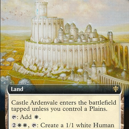 Castle Ardenvale (Extended Art) [Throne of Eldraine]